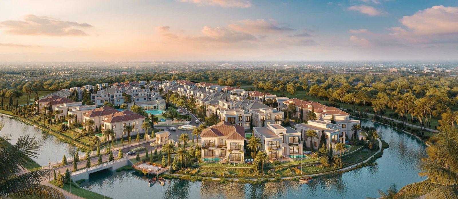 Biệt thự Park Village Waterpoint Nam Long kiến tạo chuẩn sống thượng lưu ven sông với không gian xanh, tiện ích đẳng cấp và thiết kế sang trọng.